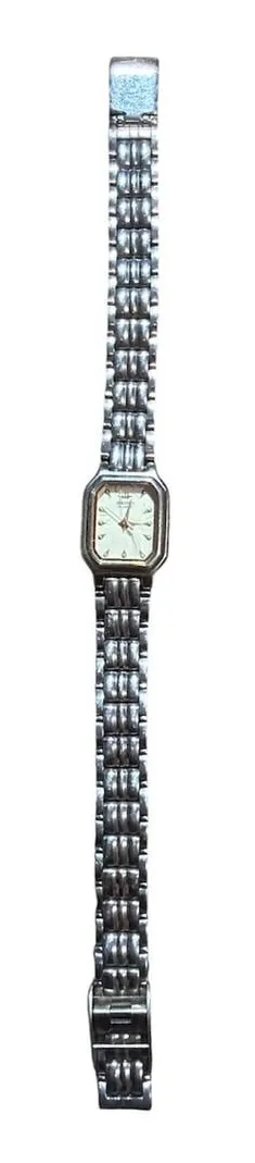 Seiko V401-5240 Quartz Two-Tone Bracelet Watch thumbnail 1