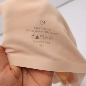 Unbranded Bra Womens M Seamless Wireless Beige Keyhole V-Neck Excellent thumbnail 2