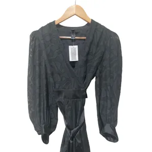 Jonathan Simkhai Chiffon Fil Coupe‎ Coup Wrap MINI Dress Size XS thumbnail 6