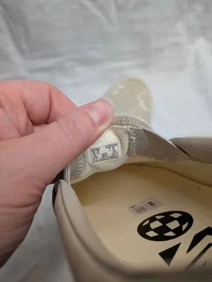 Vans Womens Tan White Slip-On Floral Print Shoes Size 7.5 US thumbnail 5