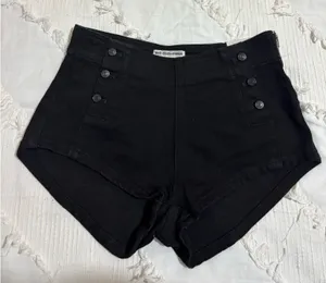 Free People Swan Song Hi Rise Brief Sailor shorts thumbnail 1
