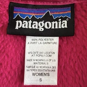 Patagonia Re-Tool‎ Snap-T Pink Polartec Pullover Fleece Womens Jacket thumbnail 4