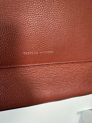 Rebecca Minkoff Megan Large Leather Tote Bag Brown thumbnail 3
