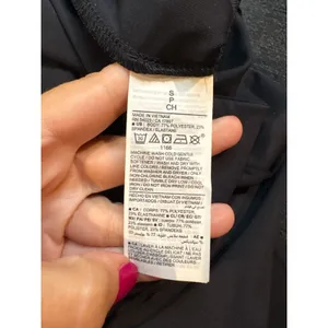 Old Navy Go-Dry PowerSoft black wide leg pants thumbnail 5