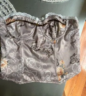 Corset Top Gray thumbnail 1