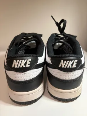 Black and white Nike dunks  thumbnail 3