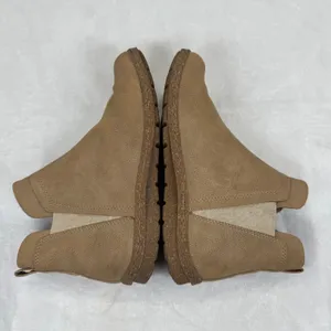 Baretraps Tan Chelsea Ankle Booties Faux Leather Round Toe Size 7M‎ BC0016702 thumbnail 8