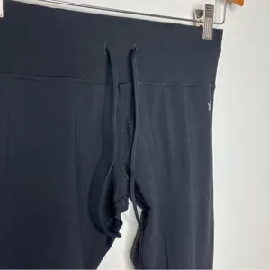 Kyodan black leggings with rouched & tied‎ ankles size small thumbnail 2
