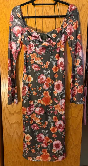 VICI Midi Dress Floral thumbnail 2