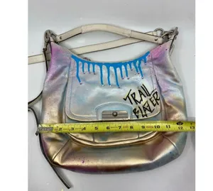 Coach Leather Crossbody Multicolor Customized thumbnail 9