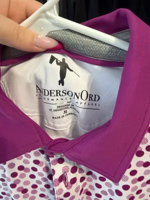 anderson ord polo Purple Size M thumbnail 4
