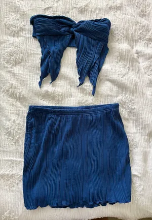 Blue Summer Set Shein Two-Piece thumbnail 1