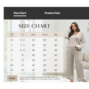 Blooming Jelly Lace Pajamas / Lounge Sets Women’s L NWT thumbnail 7