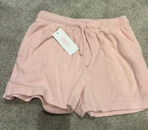 Starfit Pink Terry Shorts thumbnail 1