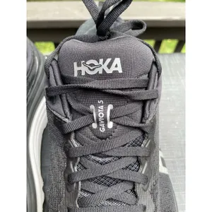 Hoka Gaviota 5 Wide Womens 11D Black White Stability Running Shoes 1134270 BWHT thumbnail 16