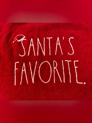 Holiday Red 'Santa's Favorite' Crewneck Sweater thumbnail 3