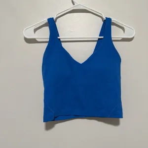 Lululemon Align Nulu Tank Top in Poolside Blue Size 2 thumbnail 2