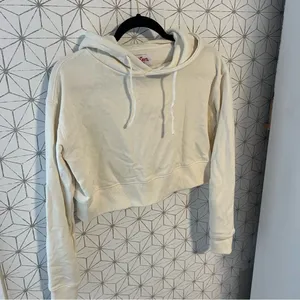 Los Sundays Tequila Cream Crop Hoodie thumbnail 2