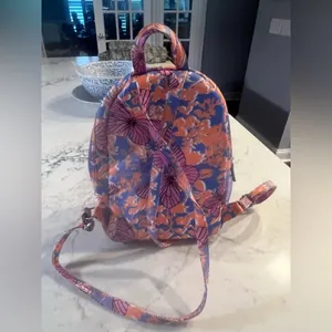 New Betsey Johnson Butterfly Quilted Backpack with Wristlet Set thumbnail 13