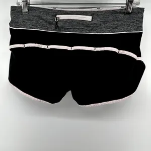 Lululemon Speed Short Pocket Swift Ultra Black Heathered Gray Angel Wing 6 thumbnail 5