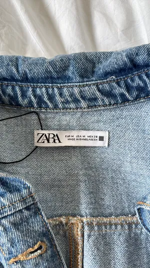 ZARA Denim Romper Short thumbnail 4