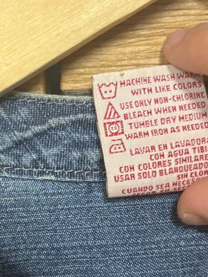 Faded glory denim snap front top size large thumbnail 7