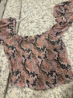 Free People: Back on Top Cropped Blouse thumbnail 6