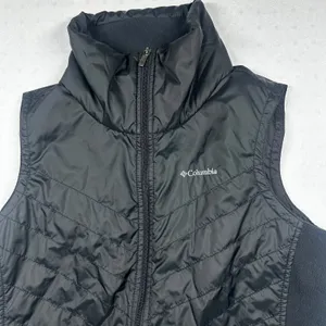 Columbia Women’s Black Puffer Vest Full Zip Outdoor Hiking Size Large thumbnail 9