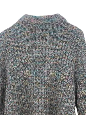 Urban Outfitters Casey Mock Neck Sweater S Multicolor Marled Relaxed Cozy Chic thumbnail 7
