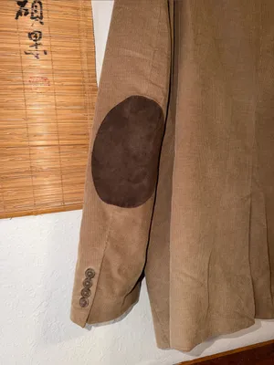 Vintage Italian Corduroy Sport Coat unisex 90s Retro Preppy Corduroy Blazer thumbnail 4