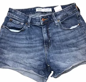 SIGNATURE LEVI STRAUSS 4/27 high rise denim shorts thumbnail 1