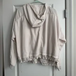 Athleta Off-White Fleece Jacket thumbnail 2
