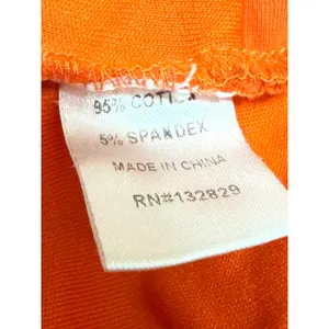 Superdown Orange Sleeveless Strappy Cami Bandeau Bustier Crop Tank Top Size XS thumbnail 4