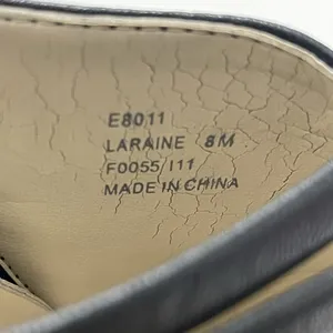 Calvin Klein Laraine Burnished‎ Nappa High Heels Open Toe Black Women's Size 8M thumbnail 8