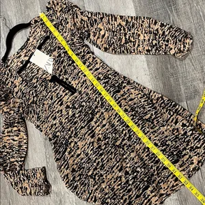 ZARA new with tag ANIMAL PRINT DRESS - med thumbnail 11