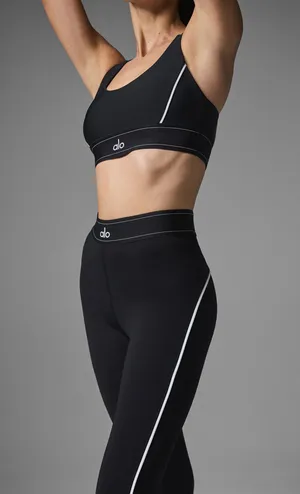 Alo Airlift High-Waist Suit Up Legging Black/White XXS thumbnail 13
