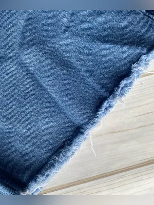 H&M ultra high waist wide leg denim jeans medium wash raw frayed hems 12 thumbnail 7