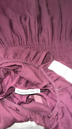Abercrombie Easy High-Neck Midi Dress - Size Small TALL thumbnail 8