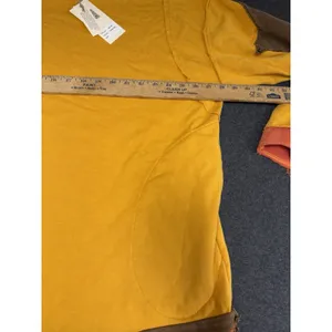 BlueVelvet Oversized‎ Star Patched Top in Mustard Large Top Shirt Tunic thumbnail 10