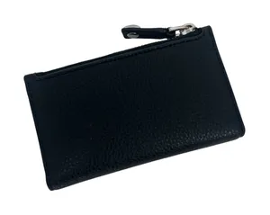 Marc Jacobs Medium Flat‎ Black Leather Zip Card Wallet thumbnail 1