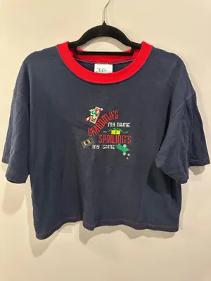 M&C Energy Sportwear Embroidered Christmas Grandma Top thumbnail 1