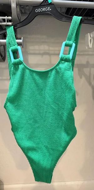 Aerie Green One-Piece Cheekiest Swimsuit thumbnail 3