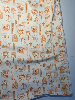 NEW COLLEGE TOWN TOILES emily dress in University of Tennessee Print‎ sz Large thumbnail 5
