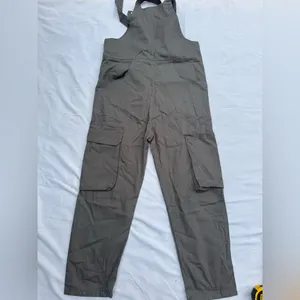 Unisex Gray Overalls .Cargo . thumbnail 5