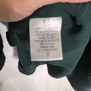 Storia Emerald Green Jacquard V-Neck Ruffle Mini Dress Small 857 thumbnail 13