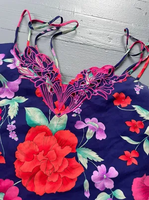 Victoria’s Secret Floral Pajama Set thumbnail 2