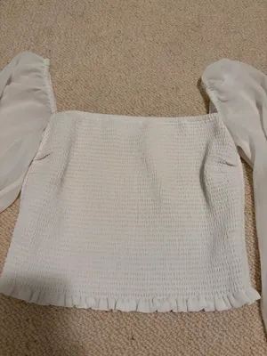 Wilfred Smocked Aritzia Blouse thumbnail 2
