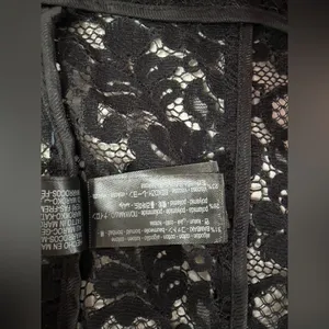 Zara Elegant Black Lace Blazer thumbnail 13