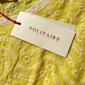 NWT yellow floral embroidered top size XL stretchy bottom hem bohemian‎ hippie thumbnail 9