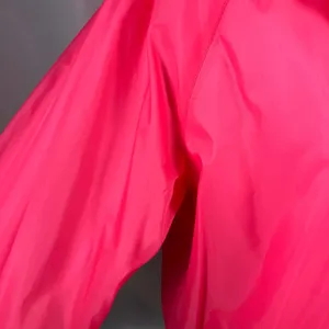 Vintage Ames‎ Hot Pink Windbreaker Nylon Cotton Lined Jacket Size L New 80's thumbnail 10